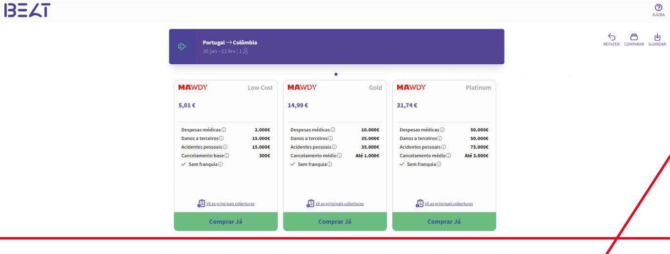 Seguros MAWDY na BELT